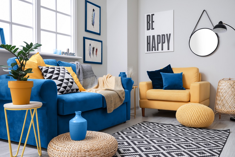 add colour to your home through styling