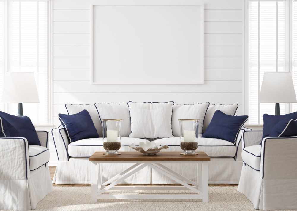 More Australians are embracing a beachy Hamptons-style aesthetic when it comes to decorating and home staging. Follow these simple steps to create your own coastal retreat.